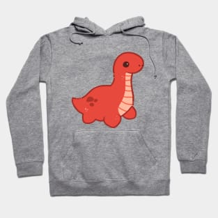 Plesiosaur (Red) Hoodie